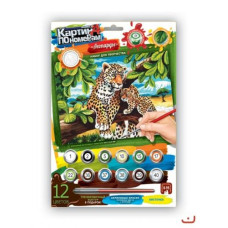 Картина по номерам "Леопарды" Картина по номерам "Леопарды"