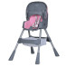 Стульчик для кормления M 5722 Lilac до 20 кг, складной, 5-ти точечный, экокожа