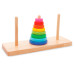 Деревянная игрушка Пирамидка MD 1870, 8 колец Деревянная игрушка Пирамидка MD 1870, 8 колец