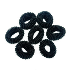 Набор резинок для волос 0307-1134 черный, 50 штук в упаковке