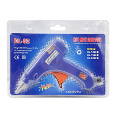 Пистолет для сухого клея DL-82, 7 мм, маленький, потребление 20 W