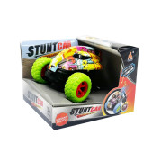 Детская трюковая машинка FL-20610C(Green) инерционная, 11 см, оборот на 360°