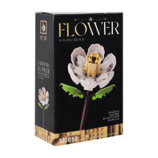 Конструктор детский Flower M5026-18 элементы для создания стебля и лепестков