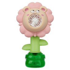 Мыльные пузыри Flower Bubble Machine BJC-5A(Bear-Pink) со светом