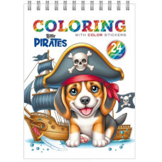 Дитяча розмальовка, з наліпками, 24226 Дитяча розмальовка, з наліпками, 24226