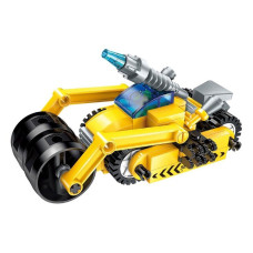 Детский Конструктор Qman 1408-1-8 транспорт, 76 дет (Mobile Grader)