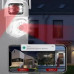 Уличная Wi-Fi камера видеонаблюдения 6Мп Q13 / Поворотная камера с двойной линзой