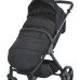 Конверт в коляску ME 1131 Footmuff Plus Black 100 х 53 см, застежки-молнии
