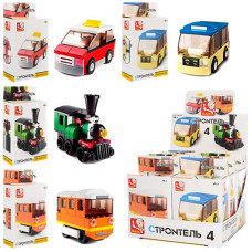 Конструктор SLUBAN, от 30-ти деталей, M38-B0598