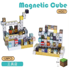 Магнітний конструктор блоковий "Minecraft", 007H