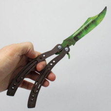 Нож Бабочка "CS GO (Emerald)" Нож Бабочка "CS GO (Emerald)"