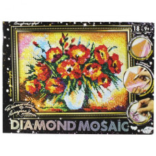 Алмазная мозаика "DIAMOND MOSAIC. Маки"