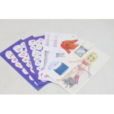 Набор-одевалка "Fashion look: Стильная одежда" Набор-одевалка "Fashion look: Стильная одежда"