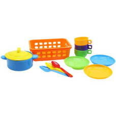 Набор посуды в корзинке "Kitchen play set"