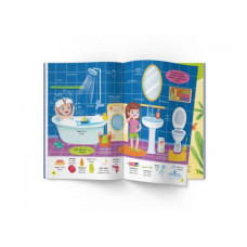 Книга с наклейками "English. Мои первые слова" (укр)