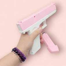 Водный пистолет "Water gun", 22 см, розовый