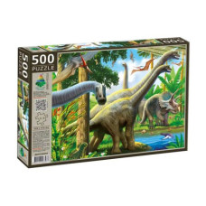 Пазлы "Динозаври", 500 элементов, 47 х 33 см
