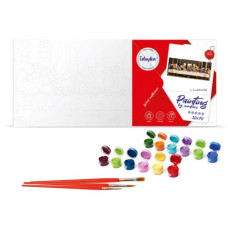 Картина по номерам "Тайный ужин - Леонардо да Винчи" 30х5+70 см