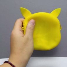 Сумочка детская "Аниме. Pikachu" (силикон) 11,5 см