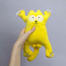 Мягкая игрушка "Кот Саймон" (28см) (ОРАНЖЕВЫЙ)
