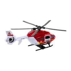Вертолет "Пожарный", подсветка, звук, заводные лопасти, механический подъемник, открываются двери, груз, в коробке