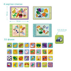 Гра настільна "Мемо Лото. Супермаркет"