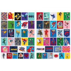 Раскраска WB "Super friends: Сильные вместе" со стикерами