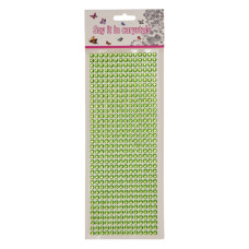Наклейки декоративные XY-004(Green) на планшетке 504 шт