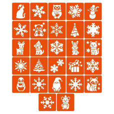 Набор трафаретов для био-тату 