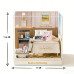 Конструктор-румбокс Гостиничный номер Mini House 8038-MH серии 