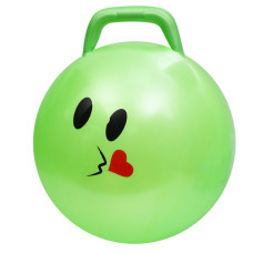 Мяч для фитнеса Смайл MS 4856(Green) 45 см, с ручкой, 300 г