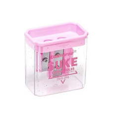 Двойная точилка для карандашей с контейнером DMS-096(Pink)