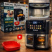 Аэрогриль Rainberg RB 2342 4800W аэрофритюрница безмасляная для приготовления без масла с 2 Тенами 12,5 л и сенсорным управлением