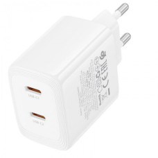 Сетевое зарядное устройство Borofone BN31 45W 2xType C PD быстрая зарядка