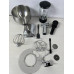 Кухонный комбайн 2200Вт, COSONIC CSM-1011, Черный / Блендер Мясорубка Планетарный миксер Блендер / Измельчитель / Чоппер