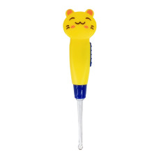 Ушной фонарик для детей MGZ-0708(Yellow Cat) со сменными насадками