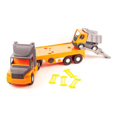 Машина Super Tech Truck с грузовиком, 36710 Машина Super Tech Truck с грузовиком, 36710