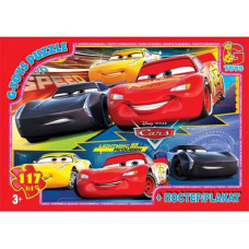 Пазлы "Тачки", 117 эл