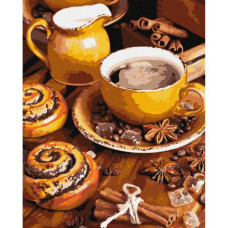 Картина по номерам "Кофейное наслаждение" ★★★★ Картина по номерам "Кофейное наслаждение" ★★★★