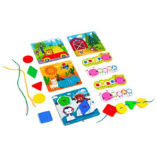 Игра-шнуровка "Fisher-Price; Maxi-пуговицы", укр