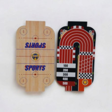 Игра настольная "Дабл слинг", хоккей, гонки