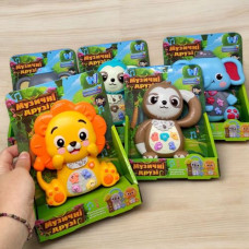Музыкальная игрушка "Зверушка. Лев" укр
