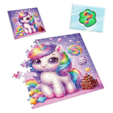 Гра розвиваюча пазли із сюрпризом "Єдиноріжка 2" Vladi toys (укр)