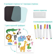 Дорожный набор для рисования "Dodo Транспорт" Дорожный набор для рисования "Dodo Транспорт"