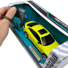 МАШИНА АВТОПРОМ (МЕТАЛЕВА) 1:34 BMW I4 M50 (САЛАТОВА)