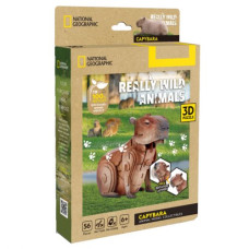 Трехмерная головоломка-конструктор из серии Дикие животные "Капибара"