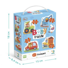 Пазл 4 в 1 Baby puzzle. Транспорт» Пазл 4 в 1 Baby puzzle. Транспорт»