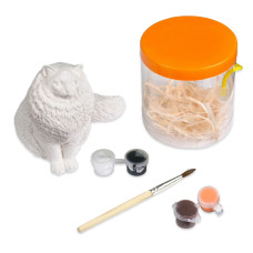 Детский набор для творчества раскраска гипсовой фигурки 