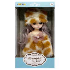 Детская игровая кукла 1361-4 шарнирная, размер 15 см