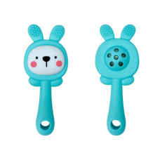 Силиконовый прорезыватель-погремушка 